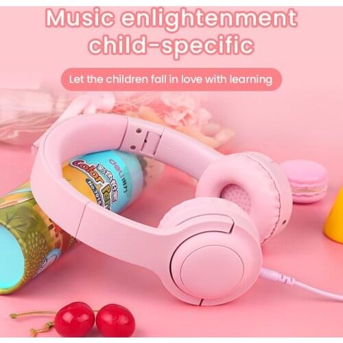 Kids Bluetooth Headset Stereo Noise Canceling Earphone Foldable Wireless Headphone Girls Gift with Microphone For xiaomi huawei