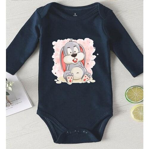 Babys Undershirts Winter Jumpsuit Kids Newborn Girl Outfit Infant Shower Gifts Romper Toddler Boy Fall Clothes Cartoon Print