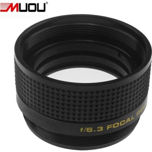 MUOU Astromania f/6.3 Reducer Corrector for C Series Telescopes Focal Reducer and Field Flattener minus focal lens correction