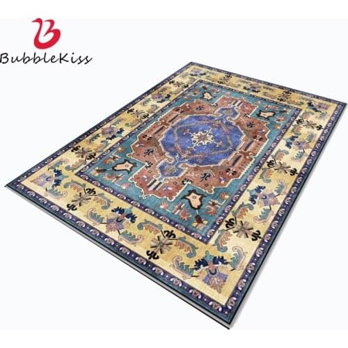 Bubble Kiss Carpet for Bedroom Retro Style Customized Color Living Room Decoration Soft Carpet Home Non-Slip Corridor Area Rug