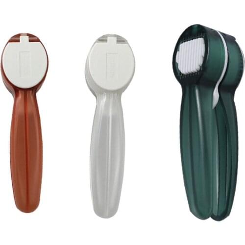 Multifunctional Handheld Garlic Squeezer Stainless Steel Ginger Press Crusher Garlic Grinding Slicer Chopper Kitchen Tools