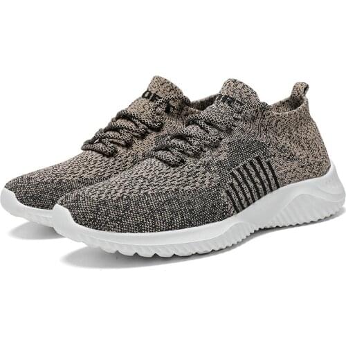 2021 Mens Super Lightweight Sock Sneakers K-pop Mesh Wear-Resistant Cushioning Breathable Sports Trainer