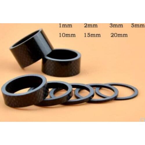 28.6mm ID 34.9mm OD Bicycle wrist set washer Handlebar spacer ring carbon fiber Combination kit gaskets