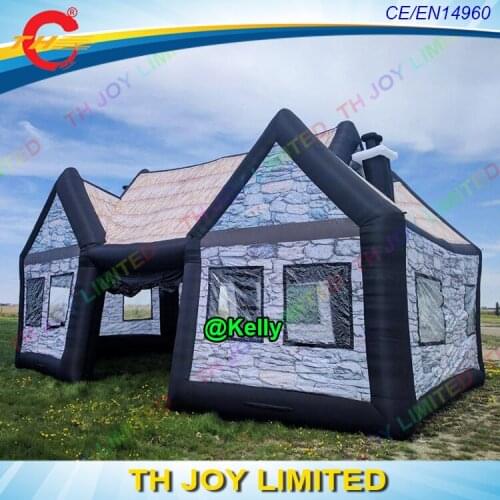10x5x5mH Free door shipping giant inflatable pub tent for sale, custom made inflatable irish bar tent shelter for outdoor