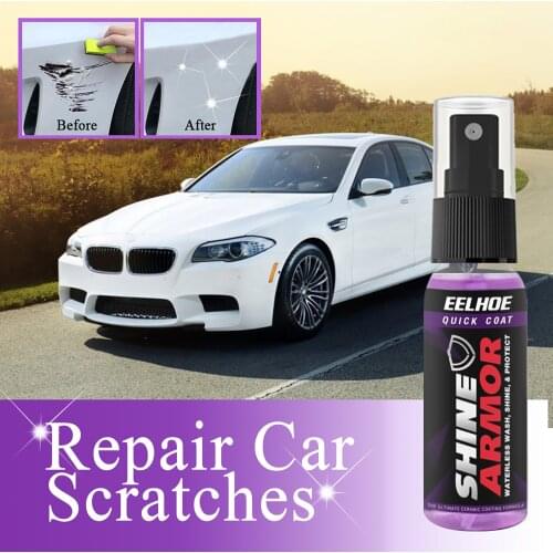 Car Scratch Repair Nano Spray 30/120ml Anti Scratch Spray Crystal Coating Auto Lacquer Paint Care Polished Glass Coating Wax