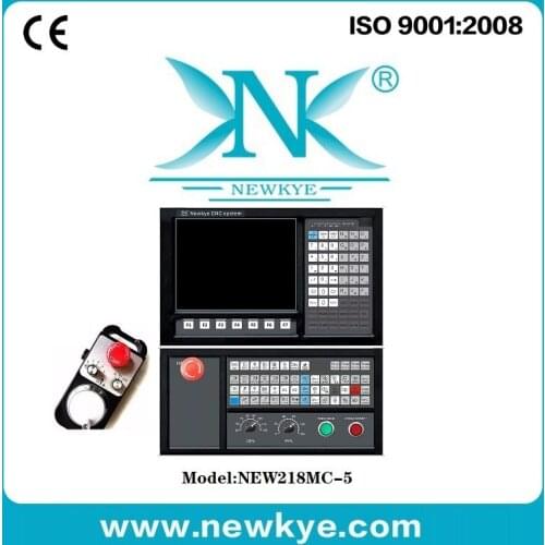 Newkye 5 axis NEW218MC drilling&milling CNC controller system with remote handwheel for milling machine center