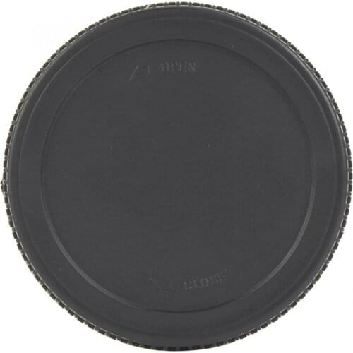 New 5PCS Portable Black Plastic OM-Mount Rear Lens Cover Cap for Olympus OM Lenses