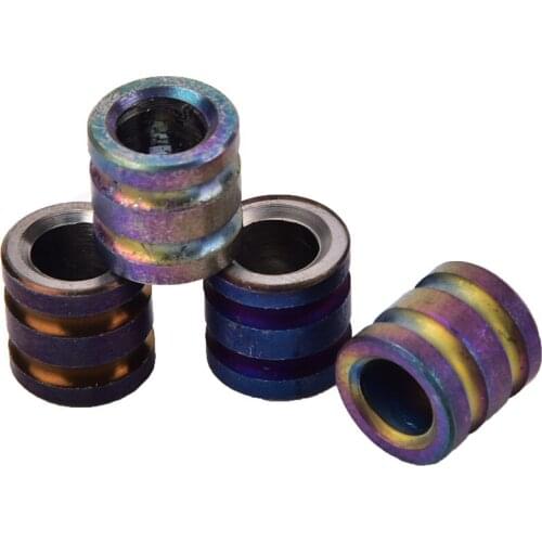 Titanium Alloy Knife Beads Umbrella Rope Fall Outdoor Knife EDC Knife Fall Titanium Alloy TC4 Pendant Multi Tools