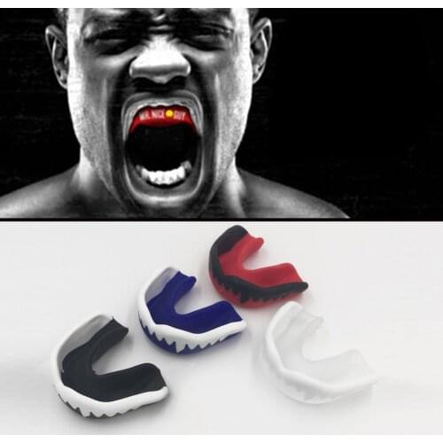 Professional Soft EVA Sport Football Basketball Thai Boxing Mouth Guard Adult Karate Muay Safety Mouth Protective Teeth Guard
