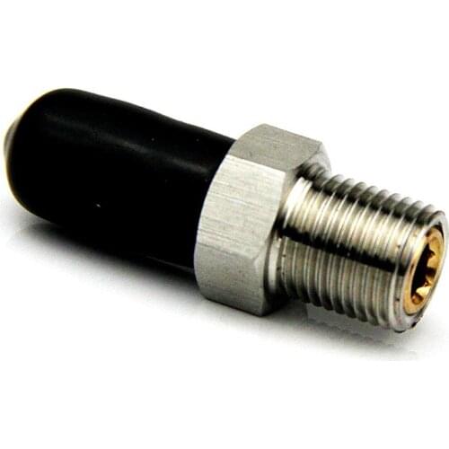 New Hot QD Male M10X1 BSPP1/8 NPT1/8 Paintball PCP Charging Fill Fitting 8mm Copper Quick Disconnect Rated to 300 bar/4500PSI