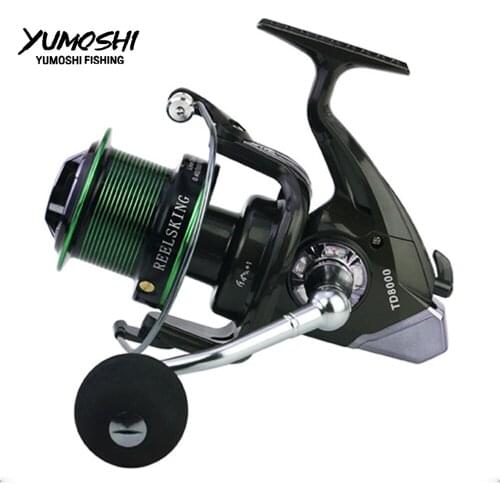 Spinning Fishing reel Long-range round large gapless sea bream reel spinning wheel fishing line sea Fishing Wheel