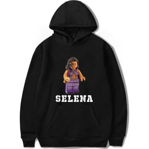 Hoodies Sweatshirts Women/Men Selena Quintanilla Print Hoodie Long Sleeve Plus size Sweatshirts Warm Pullover Mens Hoodies Tops