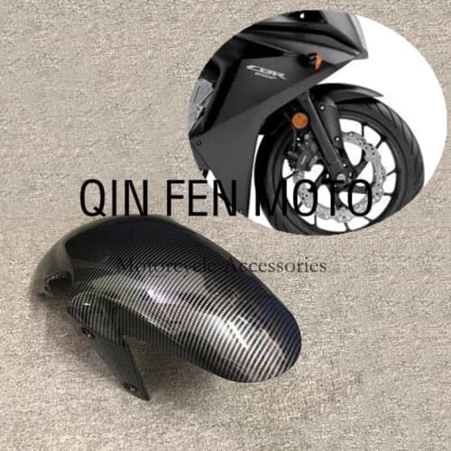 Carbon fiber paint Motorcycle Fairing Front Fender Mudguard Fit For Honda CBR650F CB650F