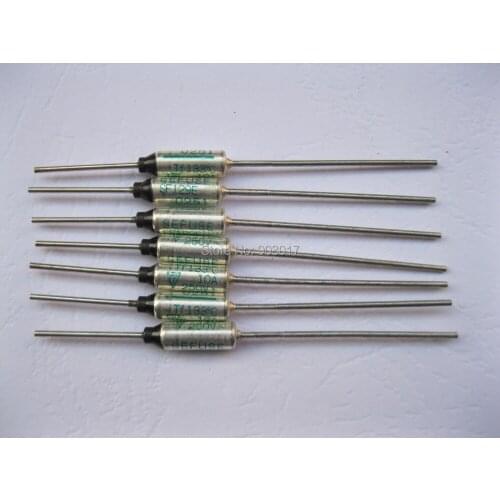 100 Pcs Per Lot Microtemp Thermal Fuse 133C Cut-off 10A 250V HOT Sale HIGH Quality