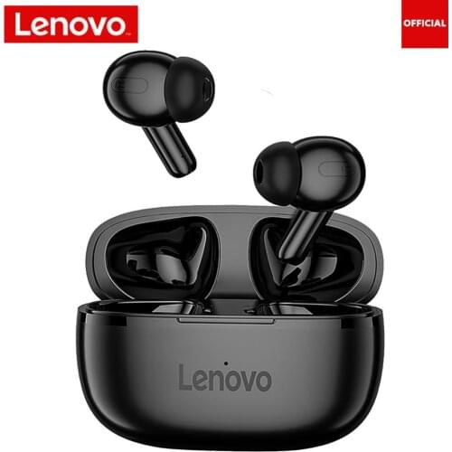 Lenovo HT05 TWS Earphone Wireless Dual Stereo Noise Reduction Bass Earbuds Headphones Bluetooth 5.0 In-ear Headsets with Mic