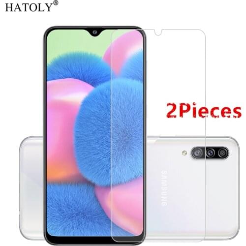 2PCS For Samsung Galaxy A30s Tempered Glass for Samsung Galaxy A30s Glass Film 9H Screen Protector Glass for Galaxy Samsung A30s