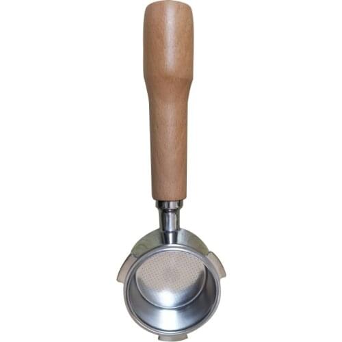 51mm Coffee Machine Filter Holder ECO680 685 Bottomless Portafilter with Wooden