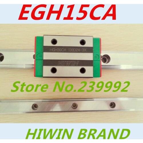 EGH15CA 100% New Original HIWIN brand linear guide block for HIWIN linear rail egr15 cnc parts EGH15
