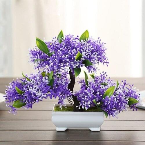 Artificial plant bonsai tree decoration Artificial flower Fake green plant bonsai for Wedding home party decoration tree bonsai