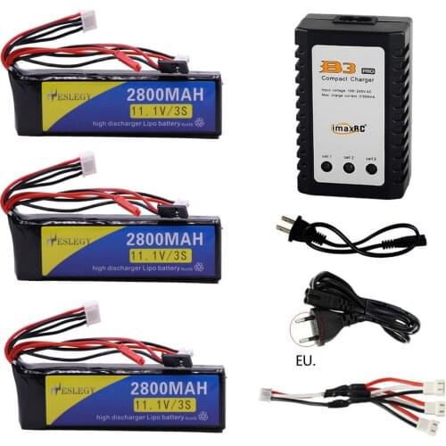 11.1V 2800mAh 3S LiPo Battery and charger for Walkera DEVO 7 DEVO 10 DEVO12E F12E WFLY9 RadioLink AT9 AT10 Transmitter accessory