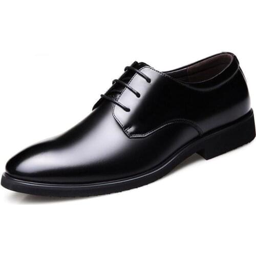 New Men Dress Shoes High Quality Leather Formal Shoes Men Big Size Oxford Shoes For Men Fashion Office Shoes Men Business Shoes