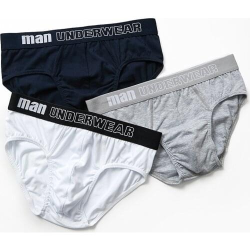 New Mens Cotton Elastic Underwear Men Panties Male Comfortable Underpants Sexy Breathable Fashion Man Shorts Briefs