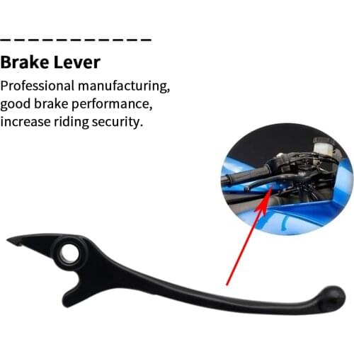 Motorcycle Handle Hydraulic Disc Ergonomic Right Front Cycling Speed Control Brake Lever Universal Aluminum Easy Install Outdoor