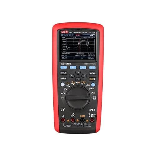 UNI-T UT181A True RMS Datalogging Digital Multimeters DMM Capacitance Temperature Meter w/Re-Chargeable Li-Battery