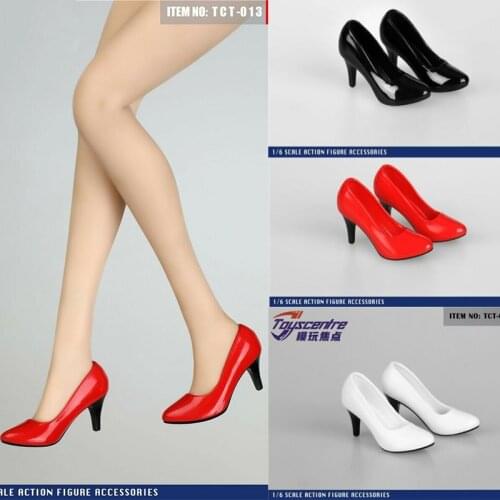 1/6 TCT-013 A/B/C Female High-heels Shoes Fit 12" Action Figure Body For Collection