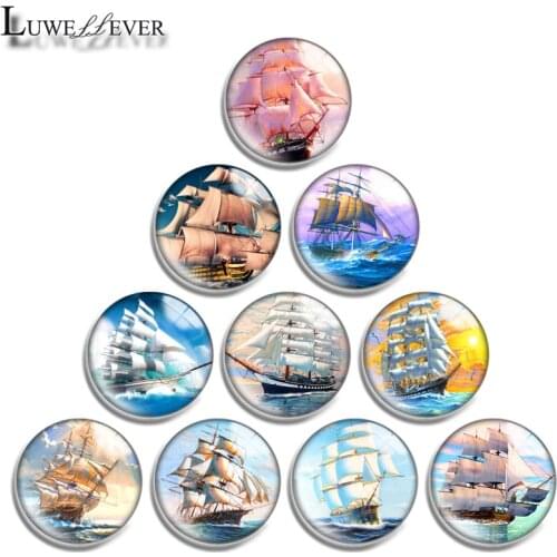 12mm 14mm 16mm 20mm 25mm 30mm 653 Ship Mix Round Glass Cabochon Jewelry Finding 18mm Snap Button Charm Bracelet