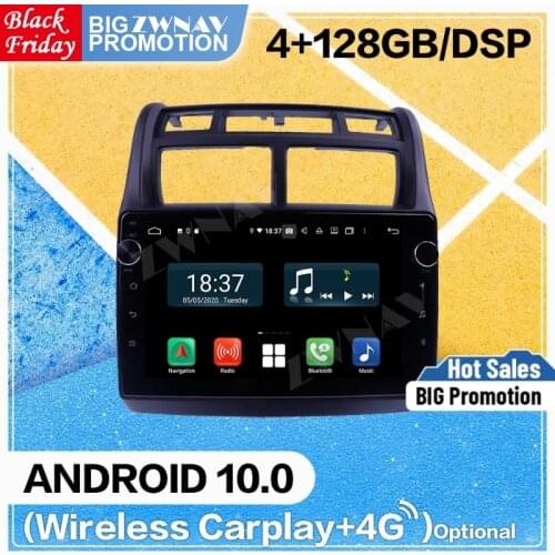 128G Carplay Android 10 Screen Multimedia Player For KIA K3 2012 2013 2014 2015 2016 GPS Navigation Auto Radio Audio Stereo Unit