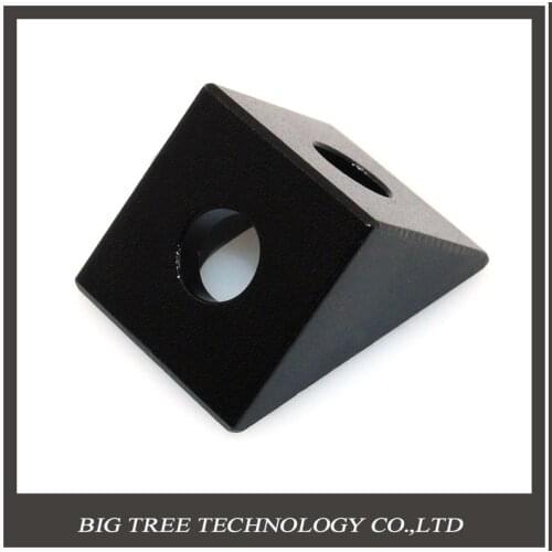 5PCS Openbuilds Black Angle Corner Connector Aluminum Block for 3D Printer 3D0326*5