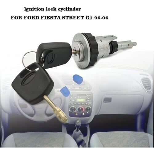 98FU A22050 CDPM FOR FORD FIESTA STREET HATCH 99-02 TRUNK BACK LOCK CYLINDER WITH 2 KEYS
