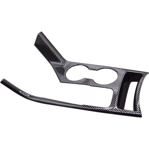 Car Central Console Water Cup Holder Decoration Gear Shift Covers Frame Trim Plastic Fit for Kia Sportage 2017 2018 2019 2020