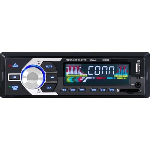Ouchuangbo car mp3 media player support BT aux USB FM Radio Tuner SD AUX Hand-free With Microphone Mobile Phone Charge