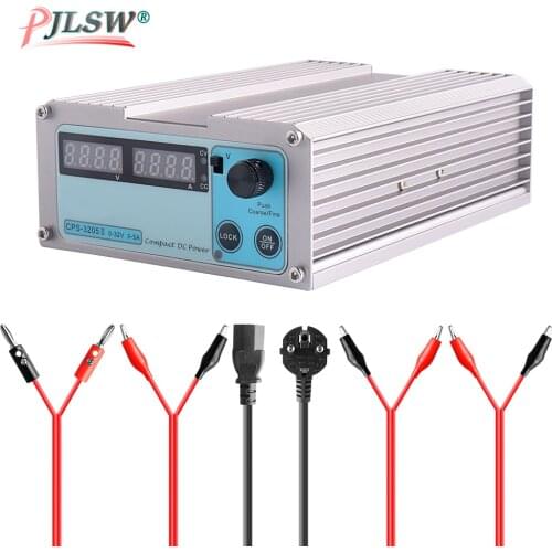 CPS 3205II DC Регулируемый источник питания цифровой мини лабораторный блок питания 32 В 5A 0,01 в 0.001A регулятор напряжения п