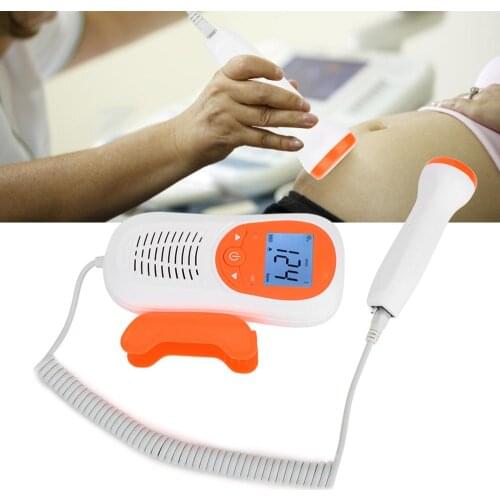 Pregnant Women Fetal Doppler Heart Rate Monitor Non-radiation Fetal Movement Baby Fetal Hearts Stethoscopes Monitoring Household