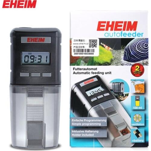 EHEIM auto feeder electronic LCD display digital programme fish food feed granules pellets aquarium