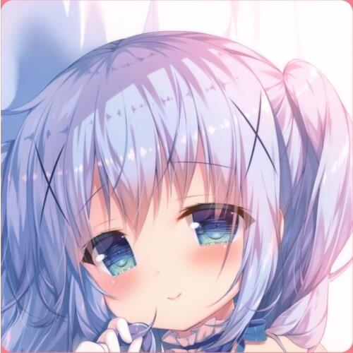 HOT Anime Is the order a rabbit?Kafuu Chino Cosplay Dakimakura 2WAY Hugging Body Pillow Case Otaku Pillow Cushion Cover NEW