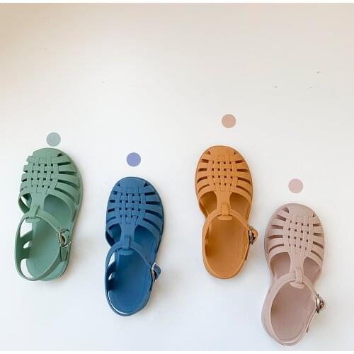 Summer 2021 korean style fashion hollow calceus cute girls 5 colors all-match Sandals