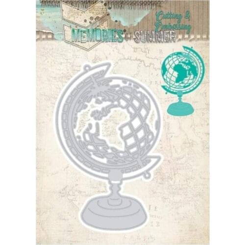 AliliArts Metal Cutting Dies globe diy Scrapbooking Photo Album Decorative Embossing PaperCard Crafts Die 2020