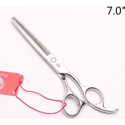 Z1006 7" 19.5cm JP Purple Dragon Pets Hair Clippers Cutting Shears Thinning Scissors Barber Scissors Professional Hair Scissors