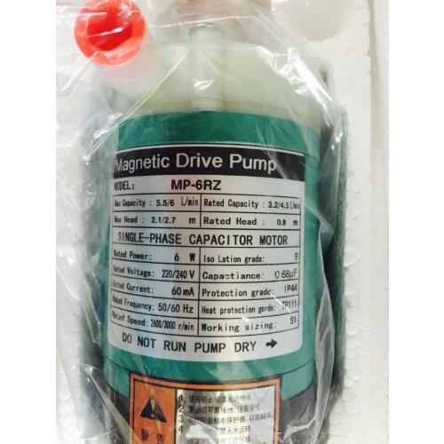 MP-6RZ 220V AC Power Plastic Acid Resistance 220V Magnetic Drive Water Pump