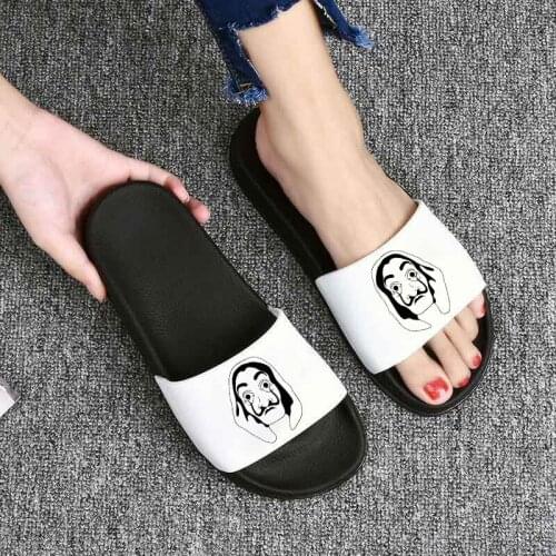 2021 Women Shoes Cool Pattern Outdoor Summer Beach Fashion Open Toe Shoes for Woman Harajuku Fashion Sandals Open Toe Slippers