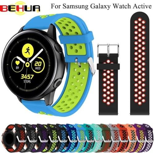 Replacement Strap Band for Samsung Galaxy Watch Active 2 42mm wristband for Huami Amazfit GTS 20mm watchband Sport Belt Straps