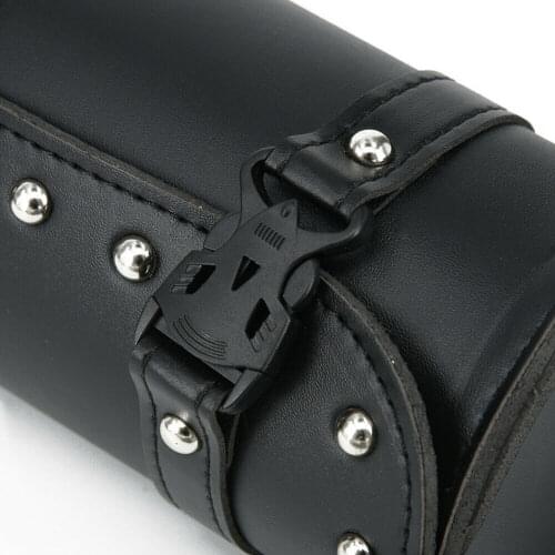 Storage Motorcycle Tool Saddlebag Universal W/ Mounting Straps Cruiser Bar