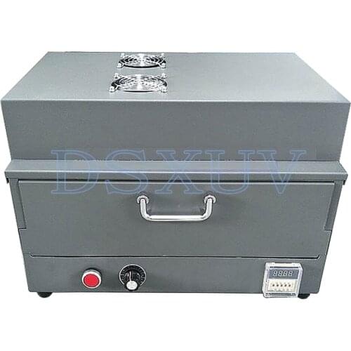 Light Blocking LED UV Curing Oven For UV Glue UV Curing Box For Mobile Phone Screen Repair 395nm