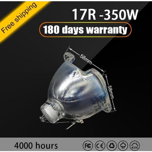 Top quality 17R Lamp/350W Bulb/17r 350w beam moving head SIRIUS HRI Moving Head Beam Light Bulb And MSD Platinum 17r beam
