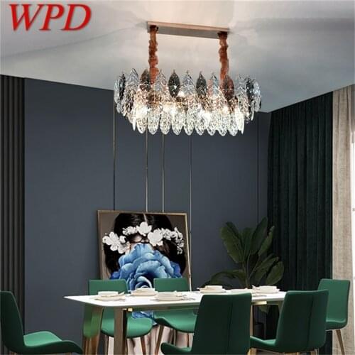 WPD Pendant Light Postmodern Luxury Crystal Lamps LED Fixture Decorative For Home Dining Room
