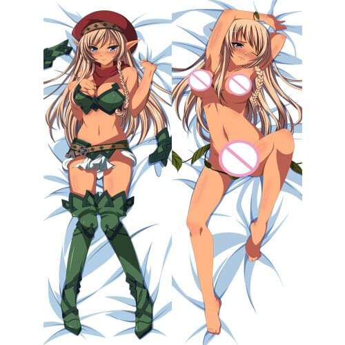 2018-August update Anime Queens Blade Leina Vance Claudette Tomoe Dakimakura body pillow cover case hugging Body pillowcase